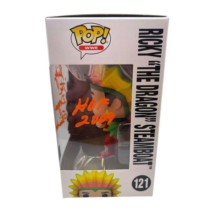 Ricky "The Dragon" Steamboat Funko #121 - Autographed