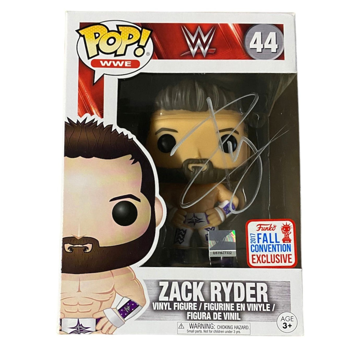 Zack Ryder Funko Pop Figure - Autographed — Highspots UK
