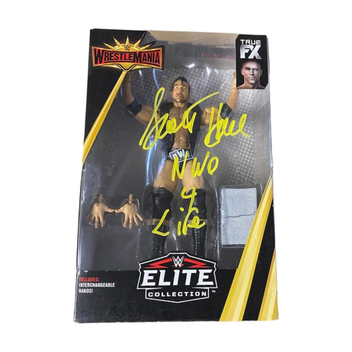 Scott Hall nWo4Life WWE Wrestlemania Elite Figure - AUTOGRAPHED