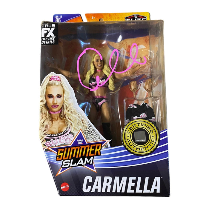 CARMELLA  - WWE ELITE FIGURE - AUTOGRAPHED