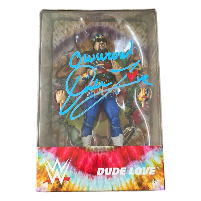 Dude Love WWE Elite Ringside Exclusive - JSA Autographed