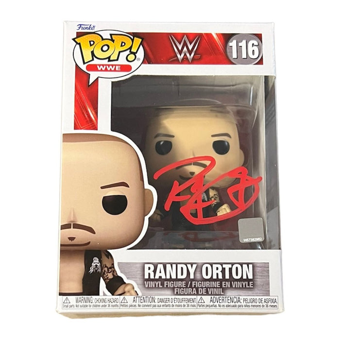 Randy Orton Funko Pop #116 - JSA Autographed