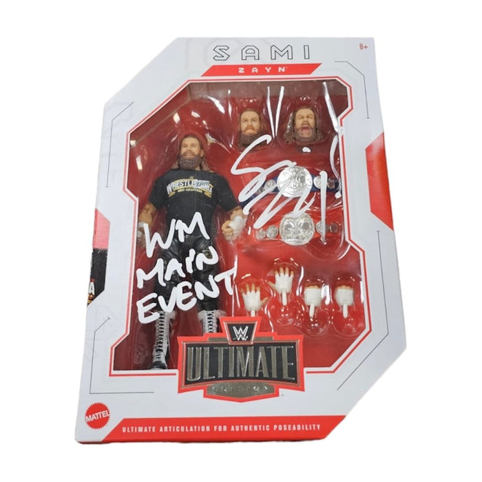 Sami Zayn WWE Ultimate Edition Figure - JSA AUTOGRAPHED