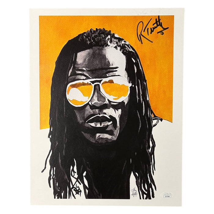 R Truth Schamberger 11 x 14 Poster - JSA Autographed