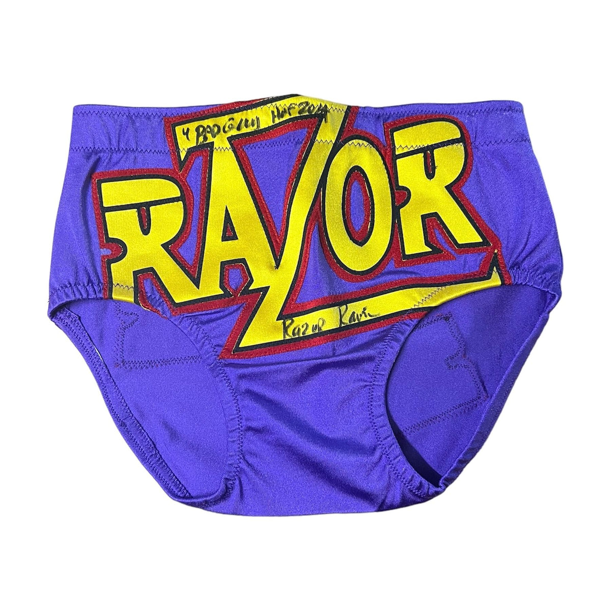Razor Ramon “Repro” Trunks - JSA Autographed — Highspots UK