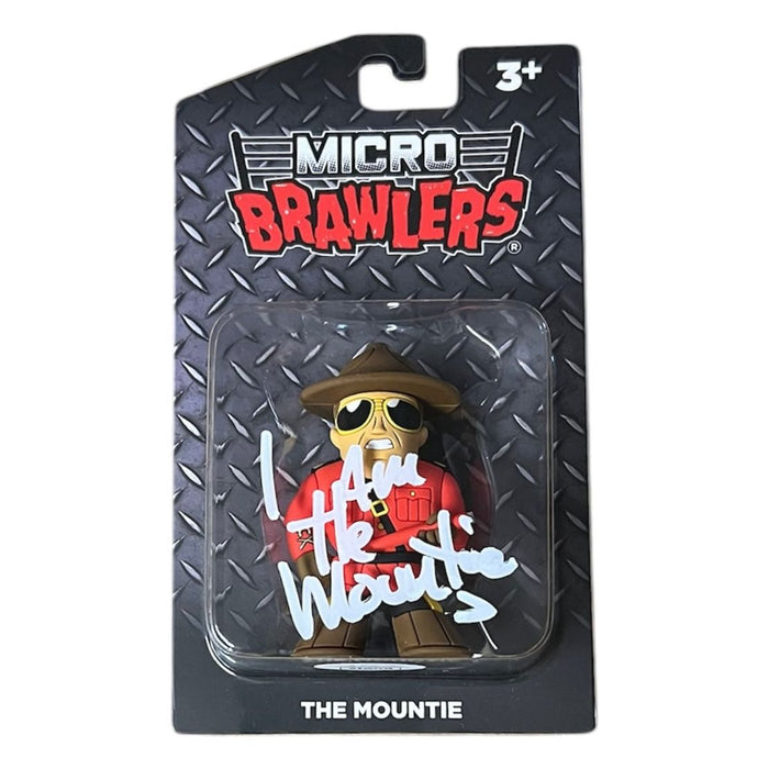 The Mountie Micro Brawer - JSA Autographed