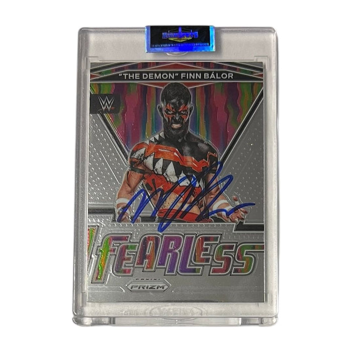 WWE - The Demon “ Finn Balor “ Panini Trading Card - Autographed