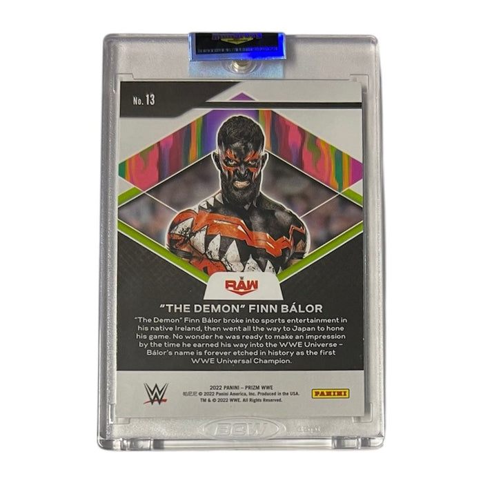 WWE - The Demon “ Finn Balor “ Panini Trading Card - Autographed