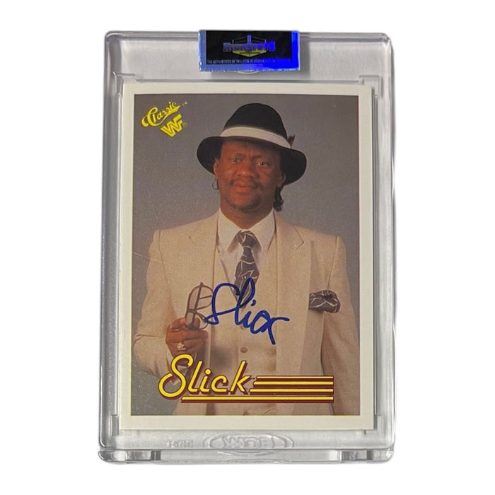 WWF Classic - Slick Trading Card - Autographed