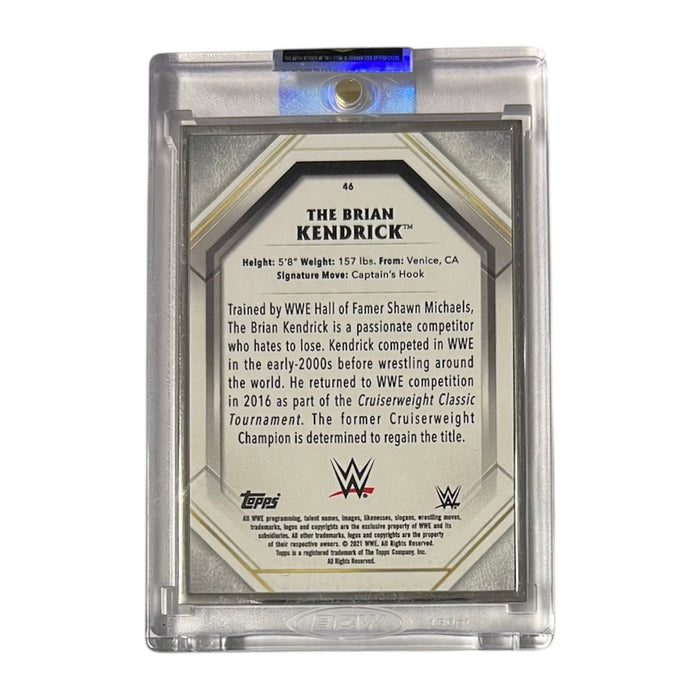 WWE - The Brian Kendrick ( 36/50 ) Topps Trading Card - Autographed