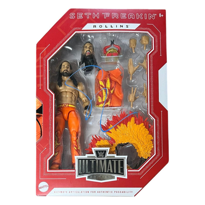 Seth Rollins WWE Ultimate Edition Figure - JSA AUTOGRAPHED