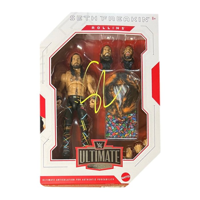 Seth Rollins WWE Ultimate Edition Figure - JSA AUTOGRAPHED