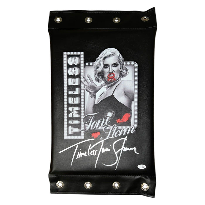 Timeless Toni Storm - TURNBUCKLE - JSA AUTOGRAPHED