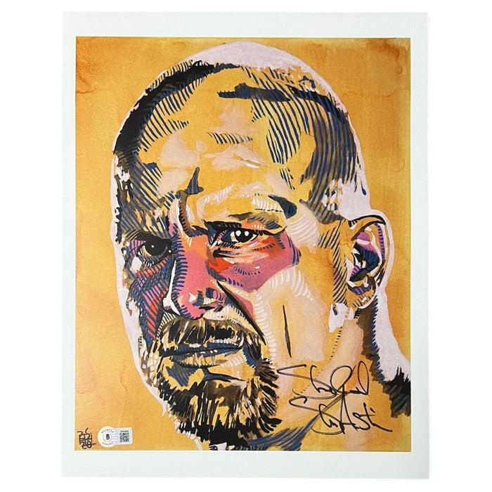 Stone Cold Steve Austin 11x14 Poster - Beckett Autographed
