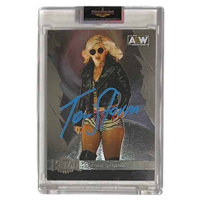 AEW - Toni Storm Upper Deck Trading Card - Autographed