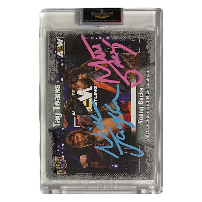 Young Bucks Upper Deck Trading Card - Autographed