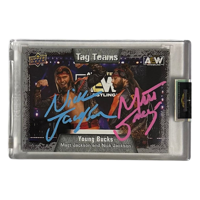 Young Bucks Upper Deck Trading Card - Autographed