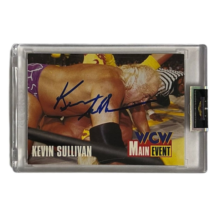 Kevin Sullivan WCW 1995 Main Event #27 Trading Card - Autographed