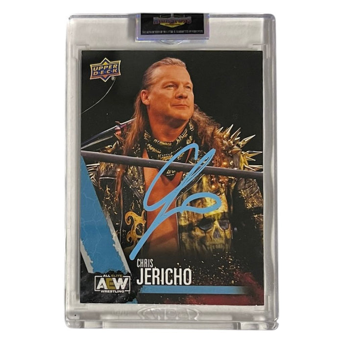 AEW - Chris Jericho Upper Deck Trading Card - Autographed