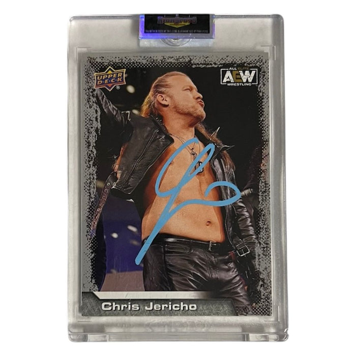 AEW - Chris Jericho Upper Deck Trading Card - Autographed