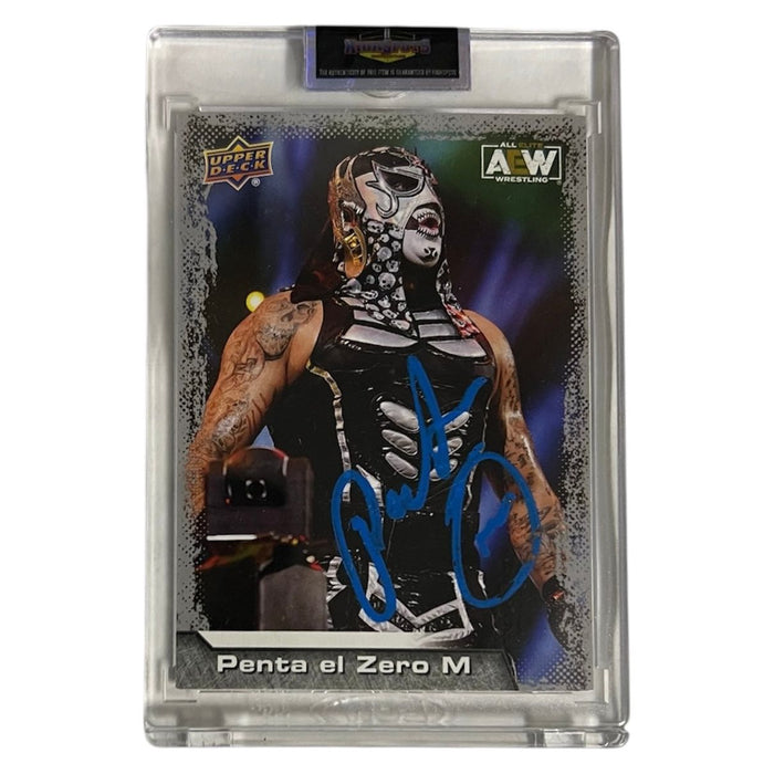 AEW - Penta El Zero M Upper Deck Trading Card - Autographed