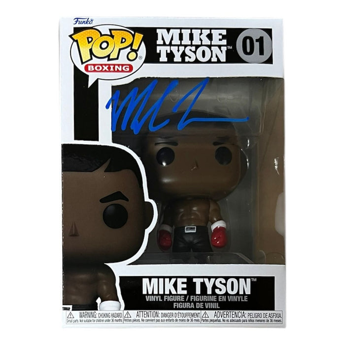 Mike Tyson Funko POP Figure #01 - JSA Autographed