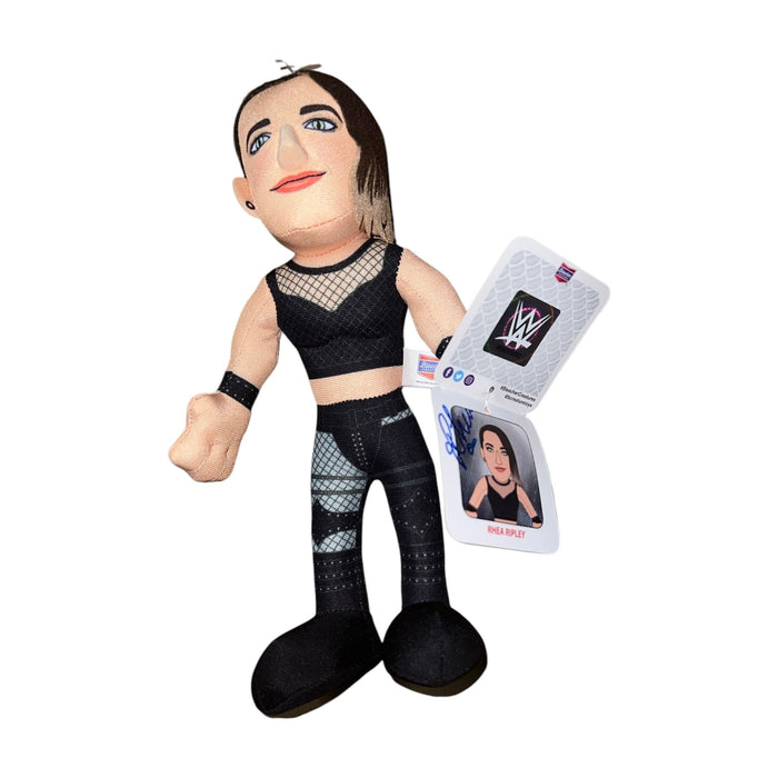 Rhea Ripley Plush Bleacher Creature - JSA Autographed