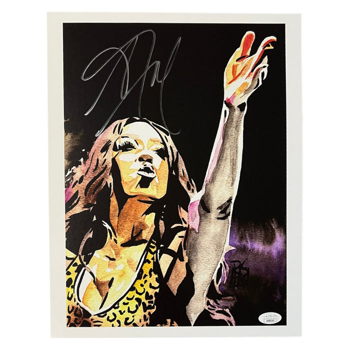 Alicia Fox Schamberger 11 x 14 Poster - JSA AUTOGRAPHED