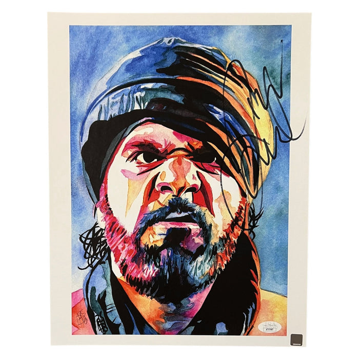Jinder Mahal Schamberger 11 x 14 Poster - JSA AUTOGRAPHED