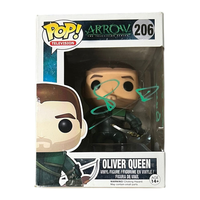 Oliver Queen “ Stephen Amell “ Arrow Funko Pop - JSA Autographed