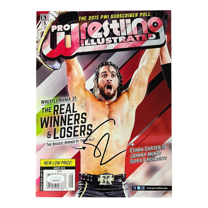 Seth Rollins - PWI Magazine - JSA Autographed