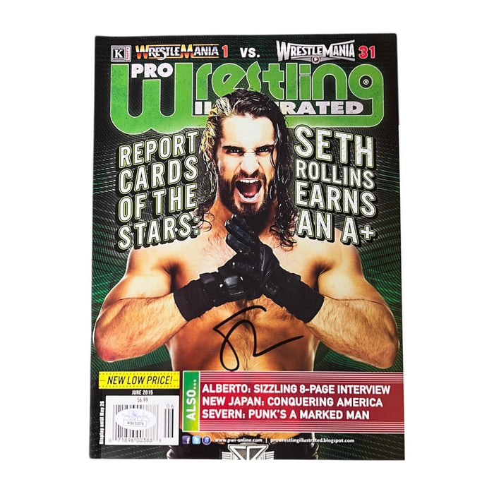Seth Rollins - PWI Magazine - JSA Autographed