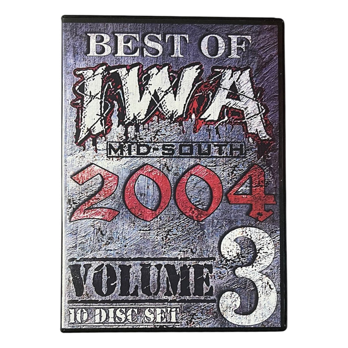 IWA Mid-South 10 Disc Set - Best of 2004 Volume 3 DVD-R