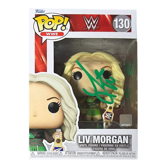 Liv Morgan Funko Pop #130 - JSA Autographed