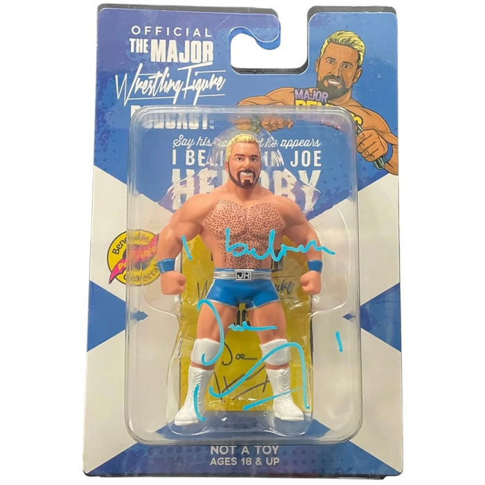 Joe Hendry MWFP Bendie Figure - JSA Autographed