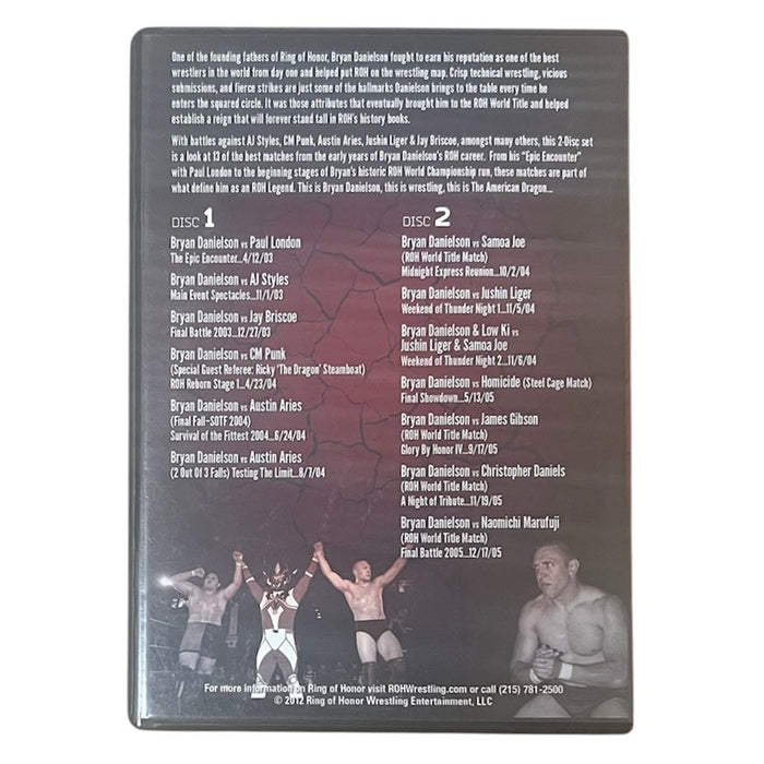 Pre Owned - Bryan Danielson - The American Dragon - DVD