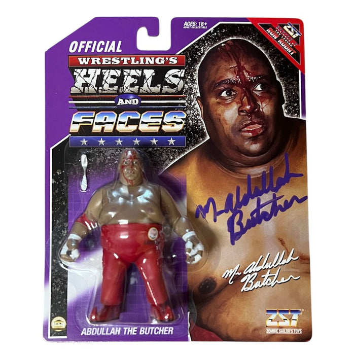 Abdullah The Butcher ZST Heels & Faces Series 4 - JSA Autographed