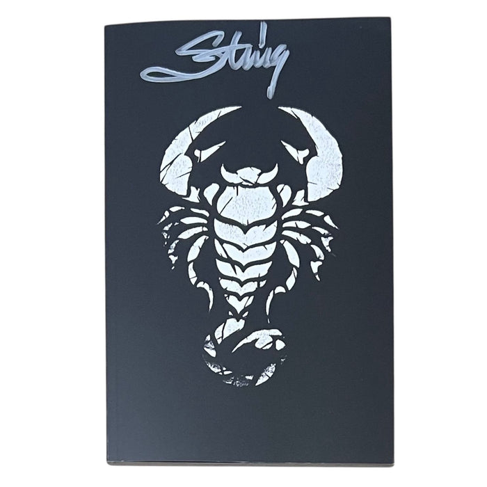 Sting’s Final Match Zine - JSA Autographed