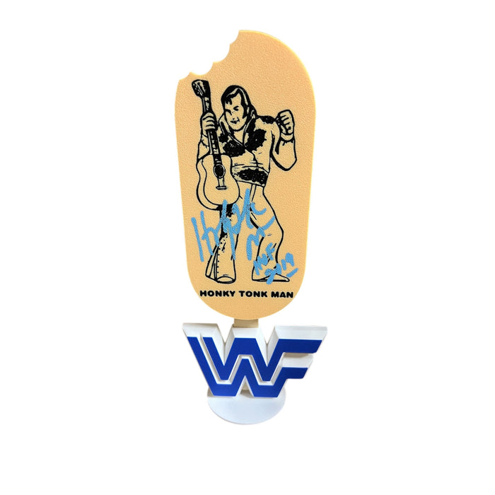 Honky Tonk Man Replica 3D Printed Ice Cream Bar - JSA AUTOGRAPHED