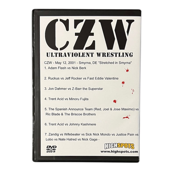 CZW - Stretched In Smyrna  - DVD-R
