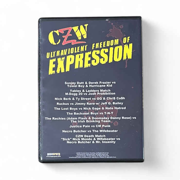 CZW - Freedom Of Expression - DVD-R