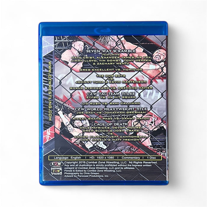 CZW - Cage Of Death XVIII  - Blu-Ray