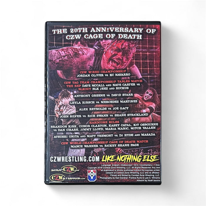 CZW - Cage Of Death XX - DVD-R