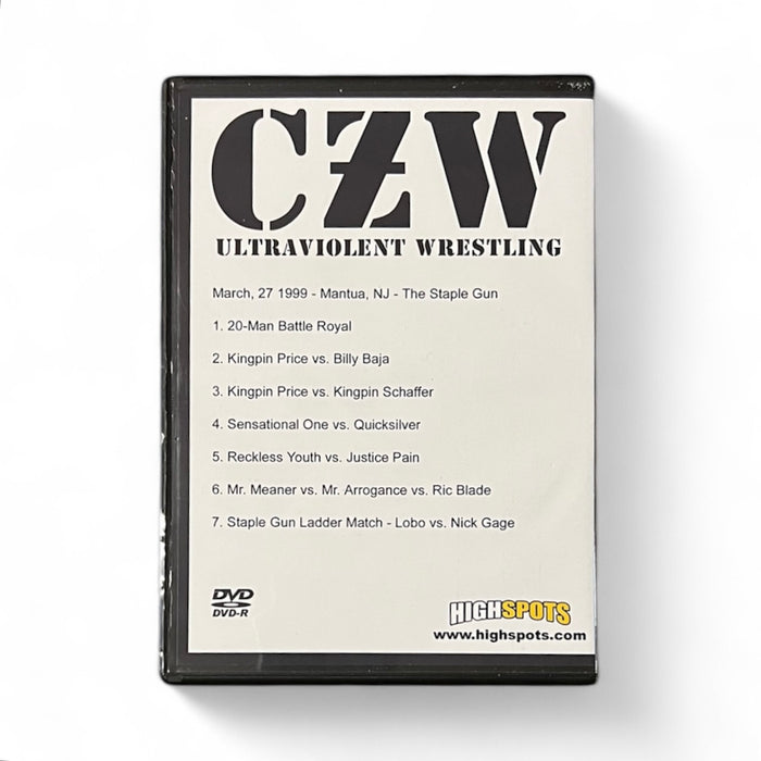 CZW - The Staple Gun - DVD-R