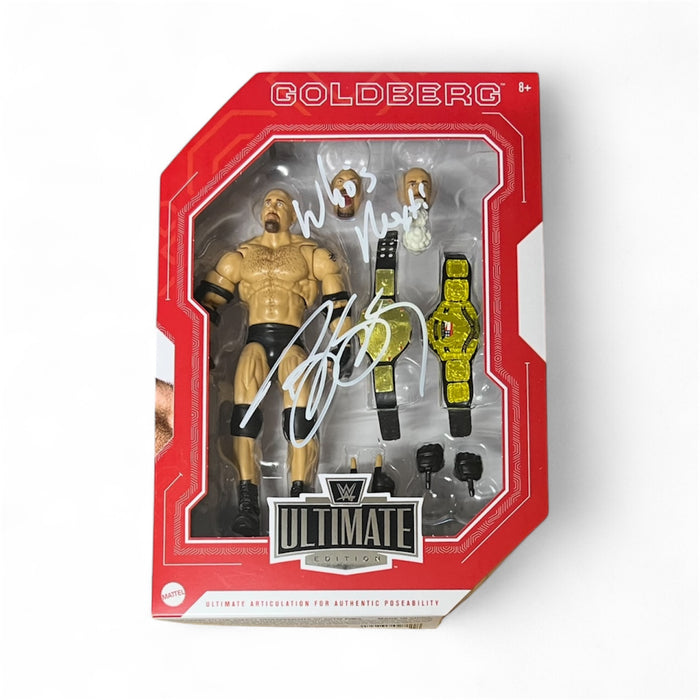 Goldberg WWE Ultimate Edition Figure - Autographed