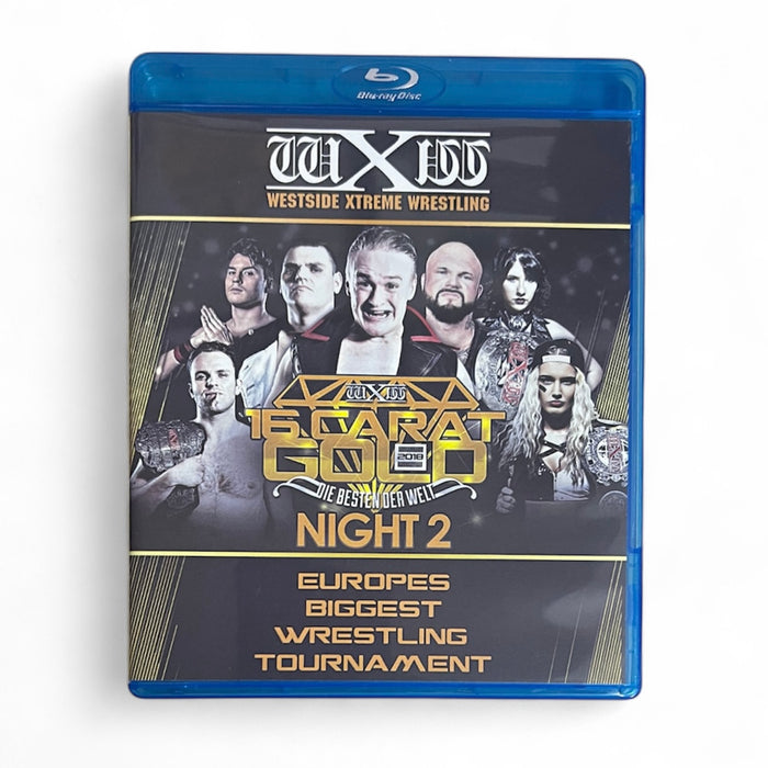 WXW 16 Carat Gold Tournament 2018 Night 2 Blu-Ray