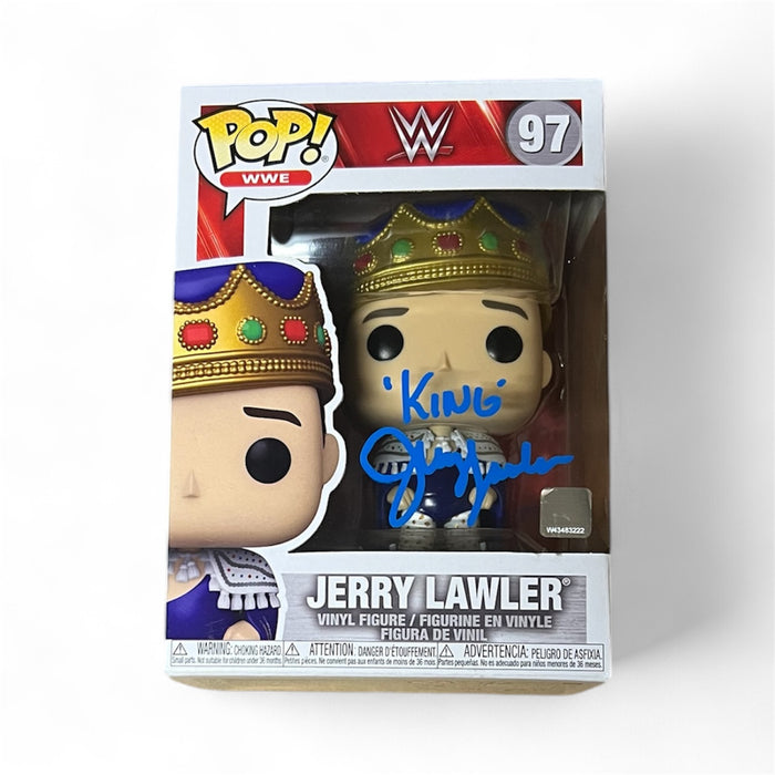 Jerry The King Lawler #97 - JSA Witness Autographed