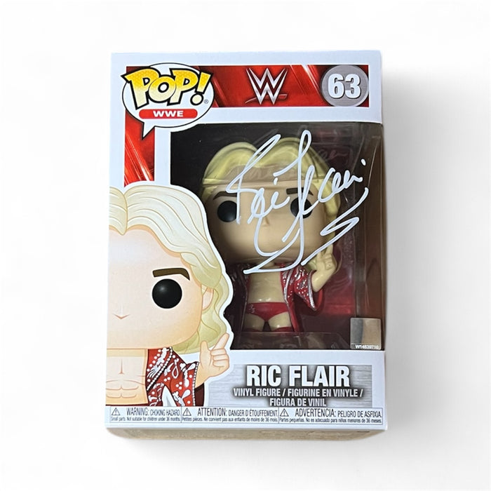 Ric Flair Funko #63 - JSA Witness Autographed