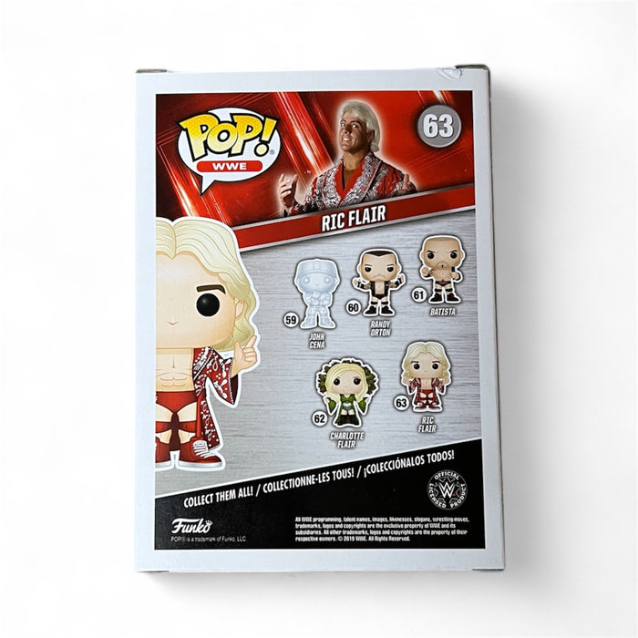 Ric Flair Funko #63 - JSA Witness Autographed