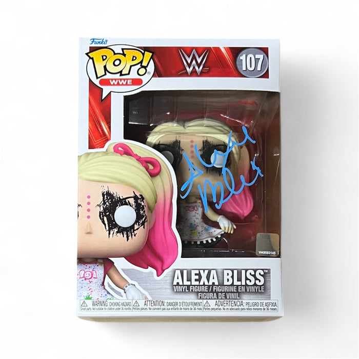 Alexa Bliss Funko POP #107 Figure - JSA Witness Autographed